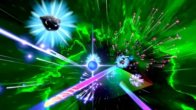 Vivid Vibrant Wallpaper Space Wallpaper 4K 2560x1440 A, Vibrant, Hd, Pc, Desktop, Wallpaper, Featuring, Space-themed, Design, Video, Game, Starwave, Red, Brown, Ultrawide, QHD