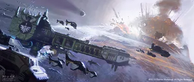 Crisp Depicting Wallpaper Space Wallpaper 4K 2160x912 Hd, Pc, Desktop, Wallpaper, Depicting, A, Warhammer, 40k, Space, Battle, Massive, Ships, White, Ultrawide, Full HD