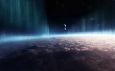 Radiant Vibrant Wallpaper Wallpaper 4K, Space category