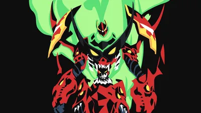 Bold Minimalist Wallpaper Minimal Wallpaper 4K 1920x1080 Minimalist, Mecha, Artwork, From, The, Anime, Tengen, Toppa, Gurren, Lagann, Featuring, Vibrant, Black, Gray, Ultrawide, Full HD