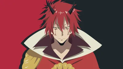 Moody Minimalist Wallpaper Minimal Wallpaper 4K 1920x1080 Minimalist, Hd, Desktop, Wallpaper, Featuring, Benimaru, From, That, Time, Got, Reincarnated, Slime, Black, Red, Ultrawide, Full HD