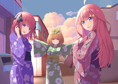 Vibrant Nino Wallpaper Abstract Wallpaper 4K 3508x2480 Nino, Nakano, Yotsuba, Itsuki, Anime, The, Quintessential, Quintuplets, Desktop, Gray, White, Landscape, QHD