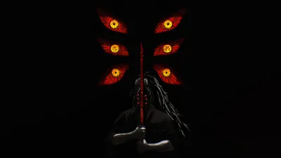 Moody Kokushibo Wallpaper Black/Dark Wallpaper 4K 3840x2160 Hd, Desktop, Wallpaper:, Featuring, Kokushibo, From, Demon, Slayer, Kimetsu, Yaiba, Multiple, Black, Brown, Ultrawide, 4k