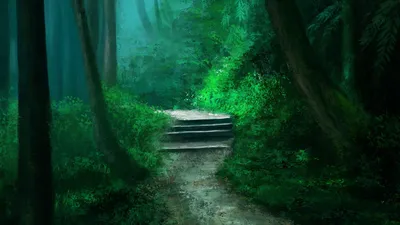 Serene Forest Surrounded Lush Nature Wallpaper 4K 1920x1080 Hd, Desktop, Wallpaper, Featuring, A, Serene, Forest, Path, Surrounded, Lush, Greenery, Leading, Brown, Orange, Ultrawide, Full HD