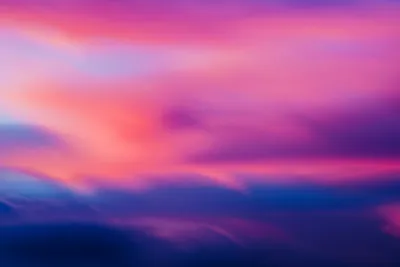 Vibrant Abstract Cloudscape Twilight Wallpaper 4K, Nature category