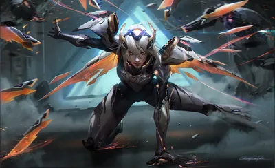 Sleek Definition Wallpaper Abstract Wallpaper 4K 1980x1211 High-definition, Desktop, Wallpaper, Featuring, Irelia, From, League, Of, Legends, Dynamic, Battle, Stance, Gray, White, Ultrawide, Full HD