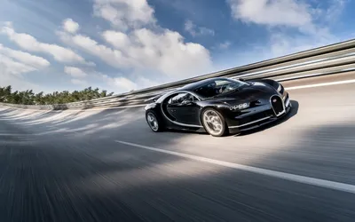 Sleek Sleek Wallpaper Cars Wallpaper 4K 1920x1200 Sleek, Black, Bugatti, Chiron, Supercar, Speeds, On, A, Curved, Racetrack, Under, Blue, White, Gray, Ultrawide, Full HD