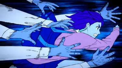 Anime 3320x1868 Abstract Abstract Wallpaper 4K 3320x1868 Anime, 3320x1868, Gray, Blue, Purple, Ultrawide, QHD