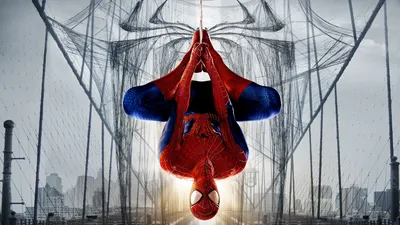 Dreamy Amazing Wallpaper World Wallpaper 4K 1920x1080 Hd, Desktop, Wallpaper, From, The, Amazing, Spider-man, 2, Featuring, Hanging, Upside, Down, Gray, Ultrawide, Full HD