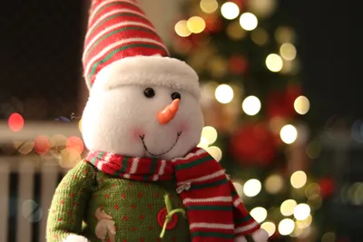 Vivid Christmas Wallpaper Nature Wallpaper 4K 3840x2560 Christmas, Toy, Photography, Snowman, Hd, Desktop, Wallpaper, White, Gray, Landscape, 4k