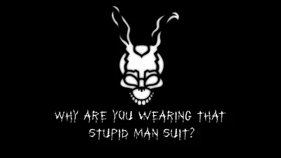 Dark Movie Wallpaper Black/Dark Wallpaper 4K 1920x1080 Hd, Desktop, Wallpaper, From, The, Movie, Donnie, Darko, Featuring, Stylized, Rabbit, Skull, White, Black, Teal, Ultrawide, Full HD