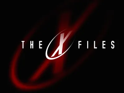 Iconic Logo Show Files Black/Dark Wallpaper 4K 1920x1440 The, Image, Features, Iconic, Logo, Of, Show, X-files, Set, Against, Dramatic, Black, Gray, Landscape, Full HD