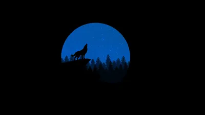 Golden Minimalist Wallpaper Minimal Wallpaper 4K 1920x1080 Minimalist, Hd, Wallpaper, Featuring, An, Artistic, Silhouette, Of, Wolf, Howling, Against, Large, Red, Ultrawide, Full HD