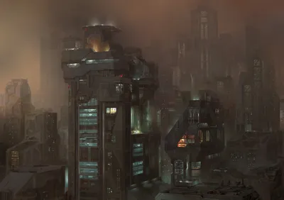 Vivid Futuristic Wallpaper World Wallpaper 4K 1500x1058 Futuristic, Sci‑fi, Cityscape, With, Towering, Illuminated, Buildings, Shrouded, Fog, Captured, High-definition, Desktop, Gray, Landscape