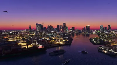 Vivid Grand Wallpaper Nature Wallpaper 4K 2560x1440 Grand, Theft, Auto, Vi, 2k, Quad, Hd, Pc, Desktop, Sunset, Over, Neon-lit, Brown, Gray, Ultrawide, QHD