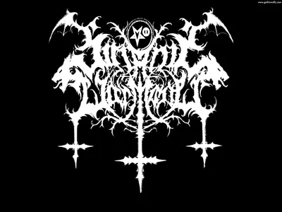 Crisp Black Wallpaper Black/Dark Wallpaper 4K 1600x1200 Black, And, White, Gothic, Design, With, Demonic, Symbols, Inverted, Crosses, Styled, Satanic, Landscape