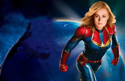 Vibrant Brie Wallpaper Space Wallpaper 4K 2048x1337 Hd, Pc, Desktop, Wallpaper, Featuring, Brie, Larson, As, Captain, Marvel, Her, Iconic, Black, Brown, Ultrawide, Full HD