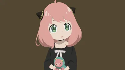 Minimalist Anime Anya Forger Spy Minimal Wallpaper 4K 4000x2250 Minimalist, 4k, Ultra, Hd, Anime, Wallpaper, Featuring, Anya, Forger, Spy, Family, Soft, Gray, Ultrawide