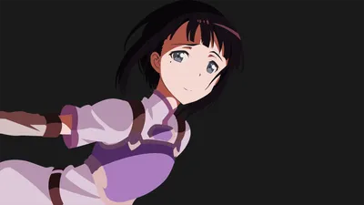 Minimalist Sachi Sword Minimal Wallpaper 4K 1920x1080 Minimalist, Hd, Desktop, Wallpaper, Featuring, Sachi, From, Sword, Art, Online, Clean, Anime-inspired, Black, Gray, Ultrawide, Full HD