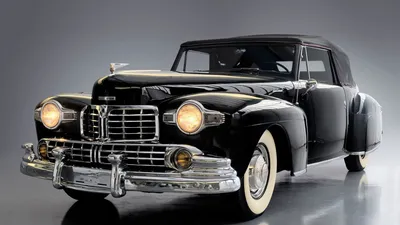 Bright Black Wallpaper Cars Wallpaper 4K 1920x1080 Black, Classic, Lincoln, Continental, Car, With, Polished, Chrome, Details, Showcased, Desktop, Gray, Ultrawide, Full HD
