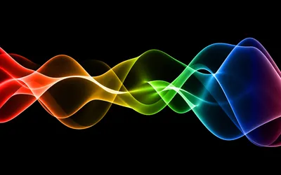Abstract Colorful Waves Abstract Wallpaper 4K 1680x1050 Abstract, Colorful, Waves, Intertwine, Against, A, Black, Background, Desktop, Showcasing, Vibrant, Hues, Brown, Ultrawide