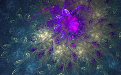 Abstract Fractal Design Abstract Wallpaper 4K 2560x1600 Abstract, Fractal, Design, Featuring, Swirling, Purple, And, Green, Patterns, High, Definition, Creating, Gray, Ultrawide, QHD