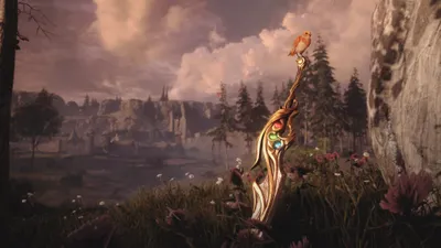 Soulframe Video Game Ornate Nature Wallpaper 4K 3840x2160 Soulframe, Video, Game, 4k, Ultra, Hd, Pc, Desktop, Ornate, Glowing, Blade-staff, Grassy, Gray, Ultrawide