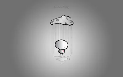 Radiant Minimalist Wallpaper Minimal Wallpaper 4K 1920x1200 A, Minimalist, Hd, Desktop, Wallpaper, Featuring, Sad, Lonely, Character, Standing, Under, Cloud, Gray, Ultrawide, Full HD