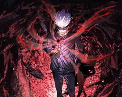 Satoru Gojo Anime Jujutsu Kaisen Black/Dark Wallpaper 4K 4724x3754 Hd, Wallpaper, Of, Satoru, Gojo, From, The, Anime, Jujutsu, Kaisen, Featuring, Dramatic, Brown, Red, Square, 4k