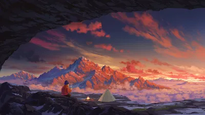 Moody Anime Wallpaper Abstract Wallpaper 4K 3500x1969 Anime, 3500x1969, Orange, Brown, Gray, Ultrawide, QHD