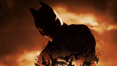 Misty Batman Wallpaper Black/Dark Wallpaper 4K 1920x1080 Hd, Desktop, Wallpaper, Of, Batman, Begins, Featuring, Shrouded, Darkness, Bats, Flying, Around, Brown, Orange, Ultrawide, Full HD