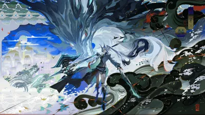 Sleek Anime Wallpaper Abstract Wallpaper 4K 4096x2304 Anime, 4096x2304, Gray, White, Ultrawide, 4k