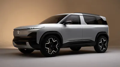 Silver Tata Sierra Cars Wallpaper 4K 5120x2880 Silver, Tata, Sierra, Car, A, Modern, Suv, Concept, Neutral, Backdrop, Rendered, Gray, Ultrawide, 4k