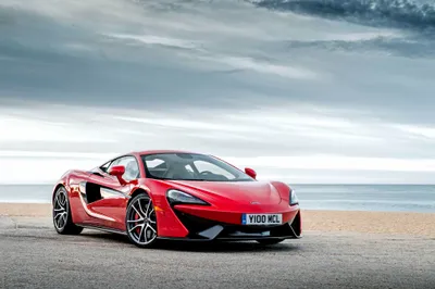 Mclaren 570s Sports Car Vibrant Cars Wallpaper 4K 4096x2726 A, Stunning, Mclaren, 570s, Sports, Car, In, Vibrant, Red, Parked, Beach, Set, White, Ultrawide, 4k
