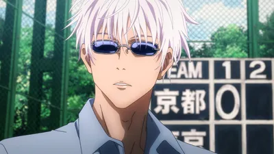 Satoru Gojo Jujutsu Abstract Wallpaper 4K 1920x1080 Hd, Pc, Desktop, Wallpaper, Featuring, Satoru, Gojo, From, Jujutsu, Kaisen, Wearing, Sunglasses, White, Ultrawide, Full HD