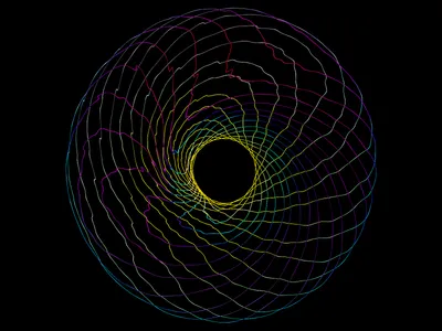 Black Hole Black-dark Black/Dark Wallpaper 4K 1600x1200 Black, Hole, Landscape