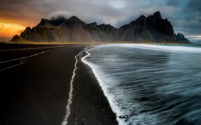 Vestrahorn Mountain Iceland Nature Wallpaper 4K 4000x2481 Hd, Desktop, Wallpaper, Featuring, Vestrahorn, Mountain, In, Iceland, Showcases, Dark, Sand, Gray, Ultrawide, 4k
