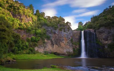 Hunua Falls New Nature Wallpaper 4K 2560x1600 A, Beautiful, Hd, Wallpaper, Showcasing, Hunua, Falls, In, New, Zealand, Serene, Scene, White, Gray, Ultrawide, QHD