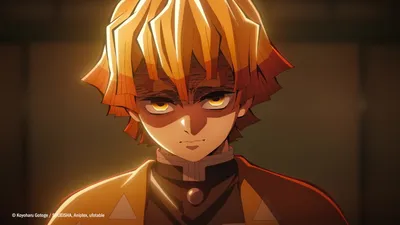 Anime Zenitsu Agatsuma Abstract Wallpaper 4K 1920x1080 Hd, Anime, Desktop, Wallpaper, Featuring, Zenitsu, Agatsuma, From, Demon, Slayer, Kimetsu, Yaiba, Orange, Ultrawide, Full HD