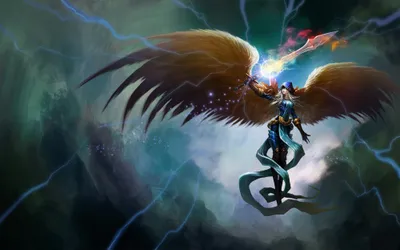 Kayle League Legends Stands Majestically Fantasy Wallpaper 4K 2000x1250 Kayle, From, League, Of, Legends, Stands, Majestically, As, Angel, Warrior, Wielding, Radiant, Gray, Ultrawide, Full HD