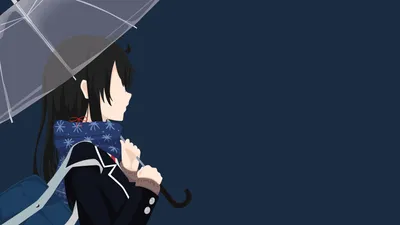Minimalist Anime Yukino Yukinoshita Minimal Wallpaper 4K 1920x1080 Minimalist, Anime, Hd, Desktop, Wallpaper, Featuring, Yukino, Yukinoshita, Teen, Romantic, Comedy, Snafu, White, Ultrawide, Full HD