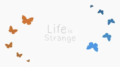 Moody Minimalist Wallpaper Games Wallpaper 4K 8000x4500 Minimalist, 8k, Ultra, Hd, Wallpaper, Featuring, Orange, And, Blue, Butterflies, Life, Strange, White, Ultrawide, 4k