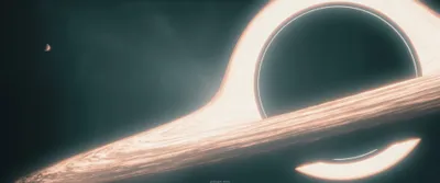 Sleek Black Wallpaper Black/Dark Wallpaper 4K 3840x1607 Hd, Desktop, Wallpaper, Featuring, The, Black, Hole, From, Movie, Interstellar, Showcasing, Glowing, White, Ultrawide, 4k