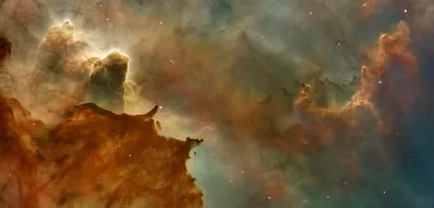 Vibrant Sci Inspired Space Wallpaper 4K 2800x1346 Hd, Pc, Desktop, Wallpaper, Featuring, A, Vibrant, Sci-fi, Inspired, View, Carina, Nebula, Brown, Gray, Ultrawide, QHD