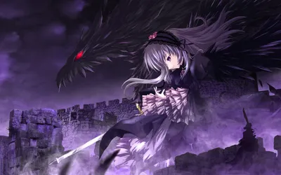 Gothic Dark Fantasy Fantasy Wallpaper 4K 1920x1200 Hd, Pc, Wallpaper, Gothic, Dark, Fantasy, Anime, Of, Suigintou, Rozen, Maiden, Black, Gray, Ultrawide, Full HD