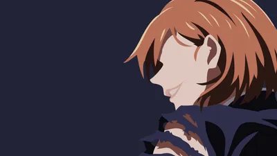 Minimalist Nobara Kugisaki Anime Minimal Wallpaper 4K 6942x3905 Minimalist, Nobara, Kugisaki, Anime, Jujutsu, Kaisen, Desktop, White, Ultrawide, 4k
