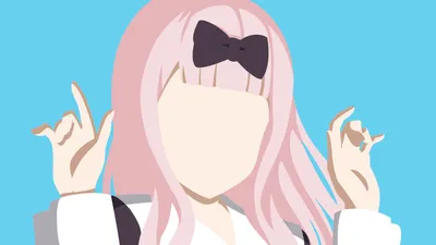 Minimalist Anime Chika Fujiwara Kaguya Minimal Wallpaper 4K 3840x2160 Minimalist, 4k, Ultra, Hd, Anime, Wallpaper, Featuring, Chika, Fujiwara, Kaguya-sama:, Love, War, White, Ultrawide