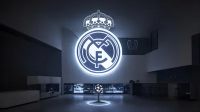 Dreamy Dynamic Wallpaper Abstract Wallpaper 4K 4096x2302 A, Dynamic, 4k, Ultra, Hd, Wallpaper, Featuring, The, Iconic, Real, Madrid, Logo, White, Brown, Gray, Ultrawide