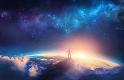 Radiant Breathtaking Wallpaper Nature Wallpaper 4K 5000x3261 A, Breathtaking, Hd, Desktop, Wallpaper, Of, An, Artistic, Landscape, Featuring, Lone, Figure, Pink, Gray, Brown, Ultrawide, 4k
