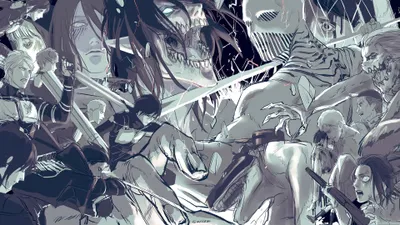 Crisp Attack Wallpaper Abstract Wallpaper 4K 3840x2160 4k, Ultra, Hd, Attack, On, Titan, Anime, Wallpaper, Featuring, Intense, Battle, Scenes, Gray, Ultrawide
